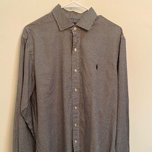 Polo long sleeve button down